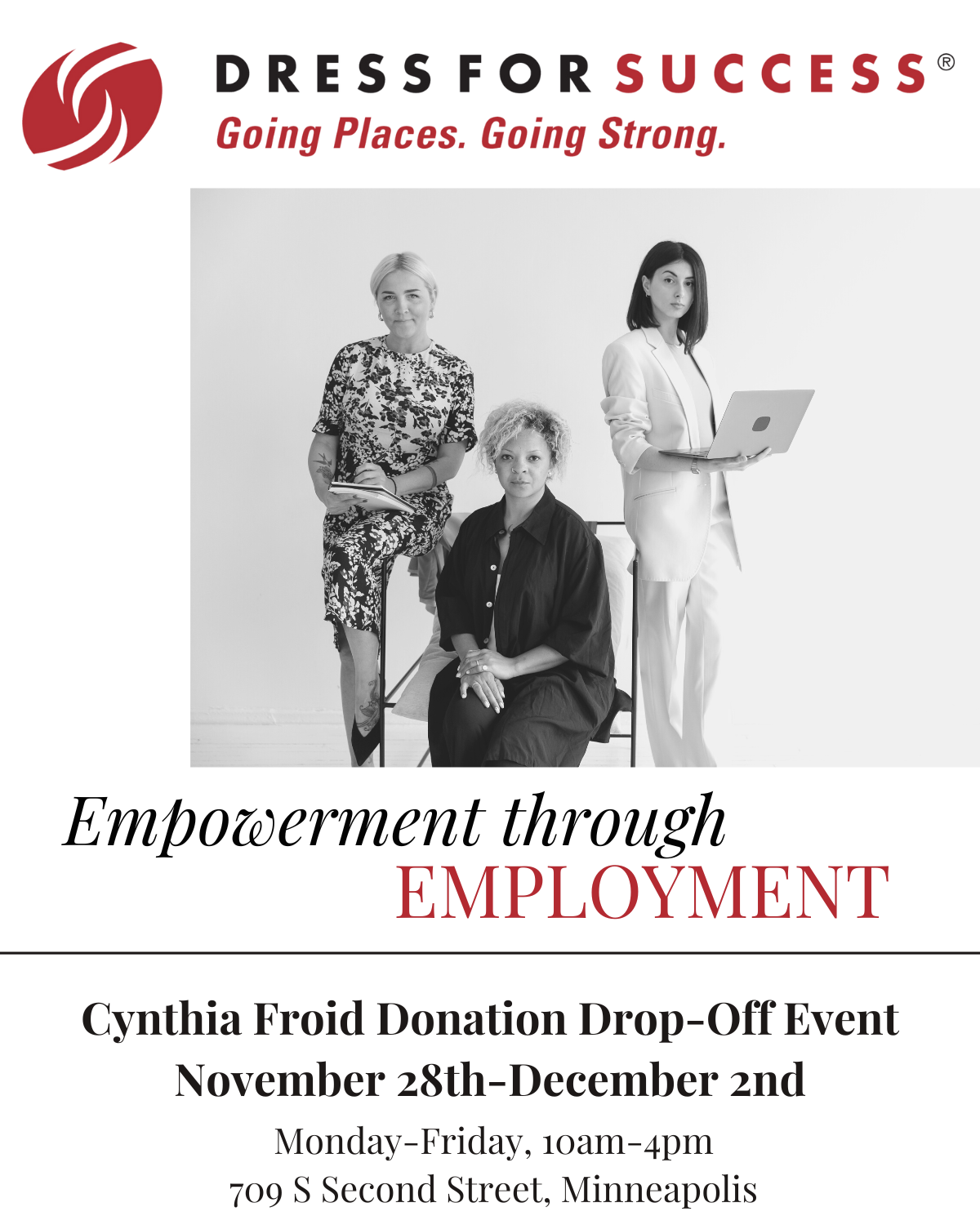 Dress for top success drop off